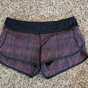 Lululemon speed shorts